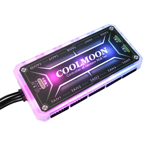 COOLMOON RGB Light Пульт дистанционного управления DC12V 5A Светодиодный RGB Цветной диммер