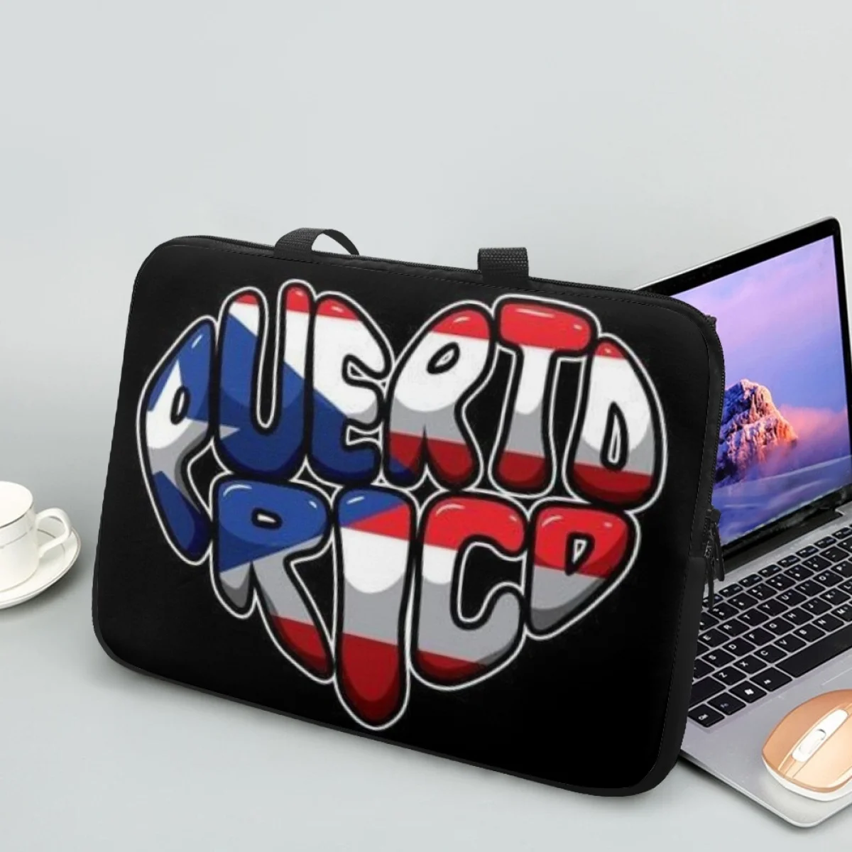 

Tablet Bag Puerto Rico Love Brand Designer Universal Portable PC Handle Notebook Cover Laptop Bags Adult Computer Accessories