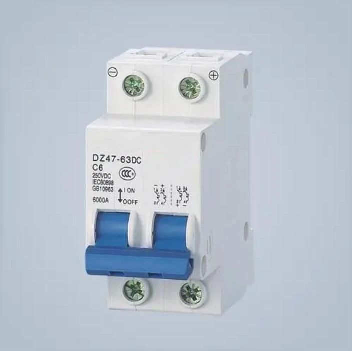 

DC12V 24V 48V 36V DC MCB Battery Car Protector Mini Circuit Breaker DZ47 DC Positive And Negative Pole Rotection Switch Isolator