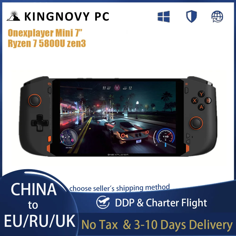 

New OnexPlayer Mini 7 Inch Ryzen 7 5800U Video Switch Game Console 16G 512G/1T/2T Game PC Laptop WiFi6 Bluetooth5.0 Windows 11