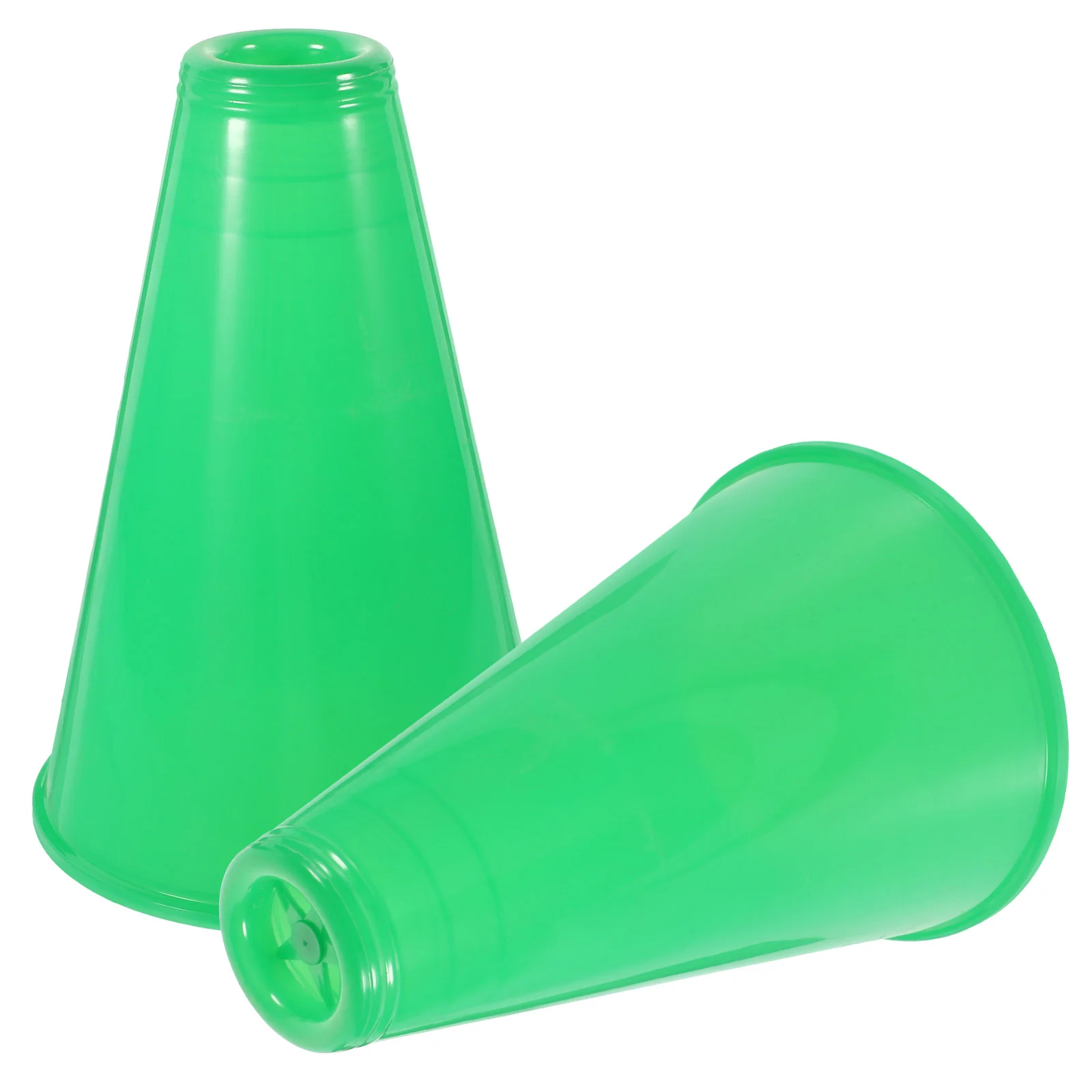

2PCS Plastic Megaphones Party Sports Matches Outdoor Activities Megaphones