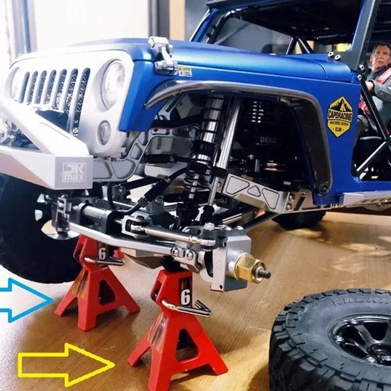 6T имитация автомобиля домкрат Альпинизм 1:10 альпинизма Автомобиль Дистанционное