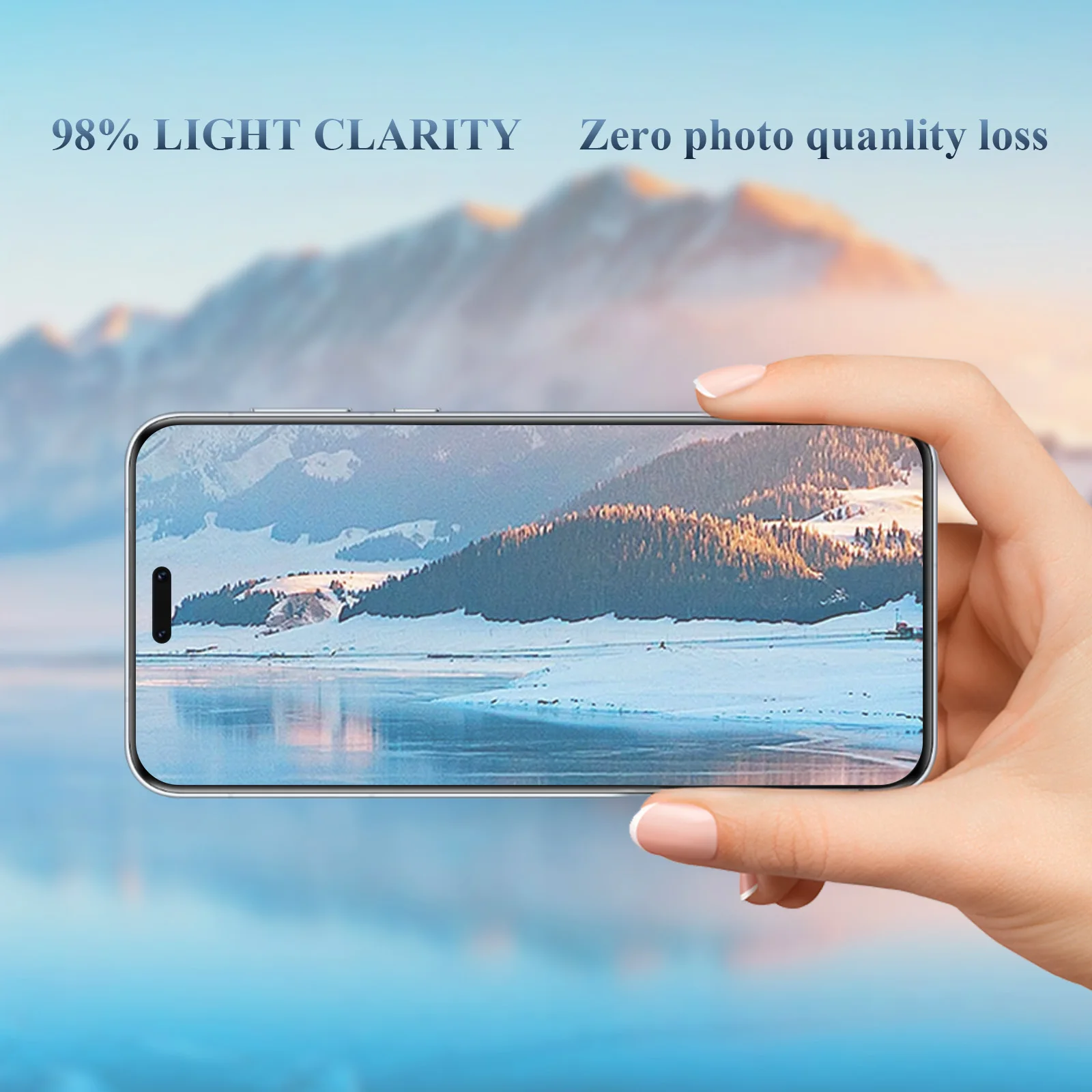 Фото [Самопроизводительная рамка] Lereach для Honor Magic8 Pro/Magic 8, защитная пленка для объектива камеры из закаленного стекла, высокая прозрачность против царапин №4