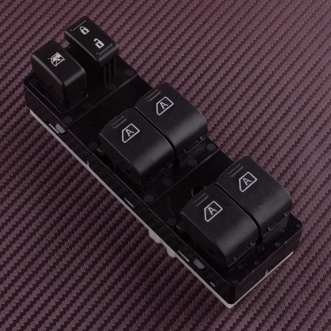 

25401-JK42E 25401-JK40D Black Plastic Power Master Window Lift Switch Control Fit for Infiniti G25 G35 G37 Q40 Left Hand Drive