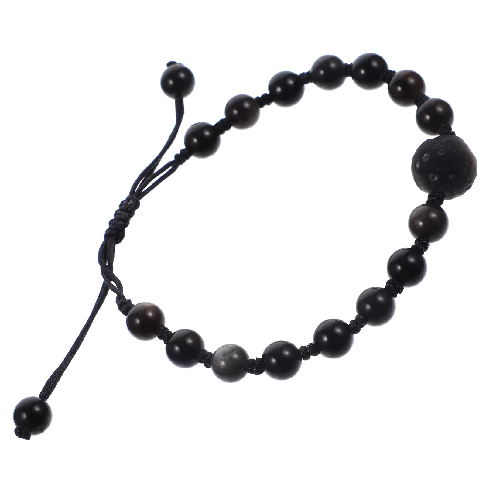 

Gift Beaded Bracelet Couples Bracelets Natural Decorative Stone Beads Delicate Wrist Charm Female Men Women Mens Braided