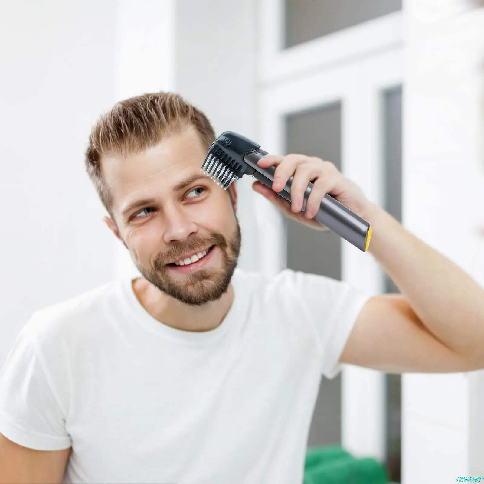 

Professional Titanium Rechargeable Beard And Body Razor Hair Cutting Tool And Body Groomer Trims Edges Shaves