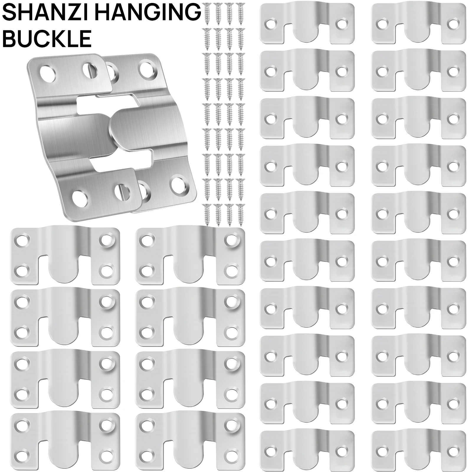 

20/30 шт., настенные крючки из нержавеющей стали