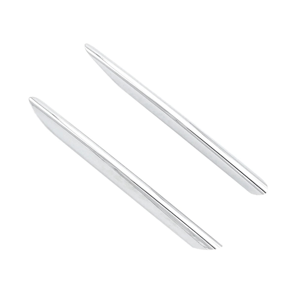 

Front Fog Lamp Cover Eyebrow Eyelid Garnish Outer Foglight Trim for 10Th