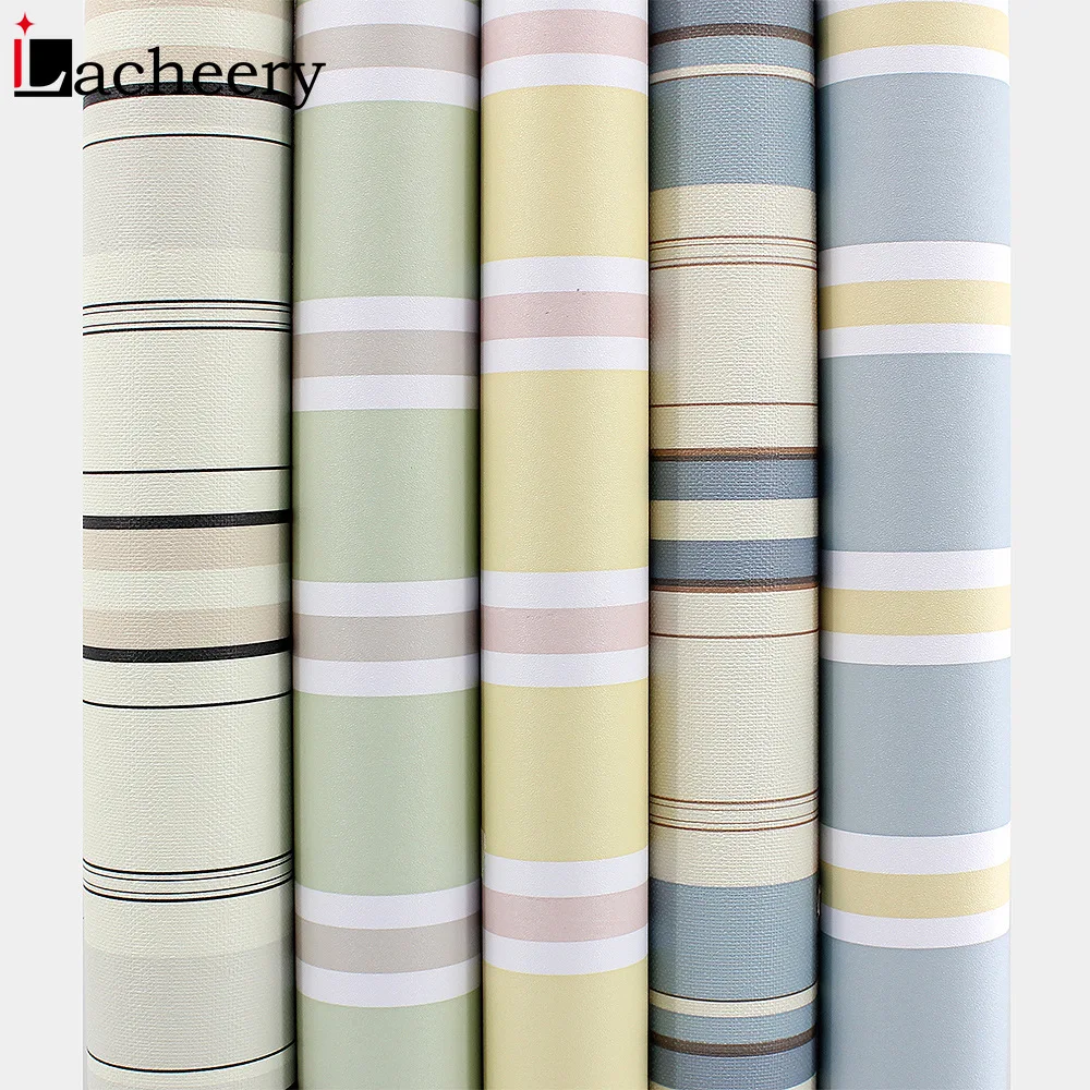 

Nordic Style Wallpaper Line Self-adhesive Waterproof Wall Stickers Room Living Room Background Modern Home Decoration Vinyl Fims