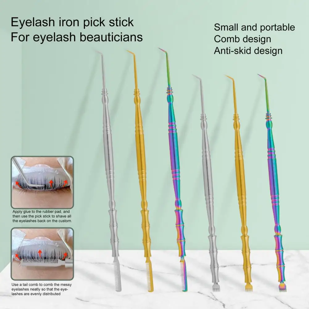 

Прочный стержень для подтяжки ресниц, нержавеющий металлический бриллиант, ТИНТ, инструмент, Профессиональный Маленький бриллиантовый инструмент для ежедневного макияжа