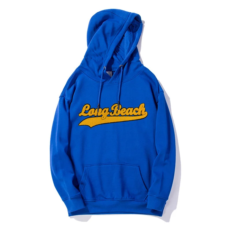 

Arrival 2023 New Hot Sale Top Fashion Full Casual Letter Hooded Embroidery None Cotton Hoodies Men Hip Hop Men's Fleece Hoodie