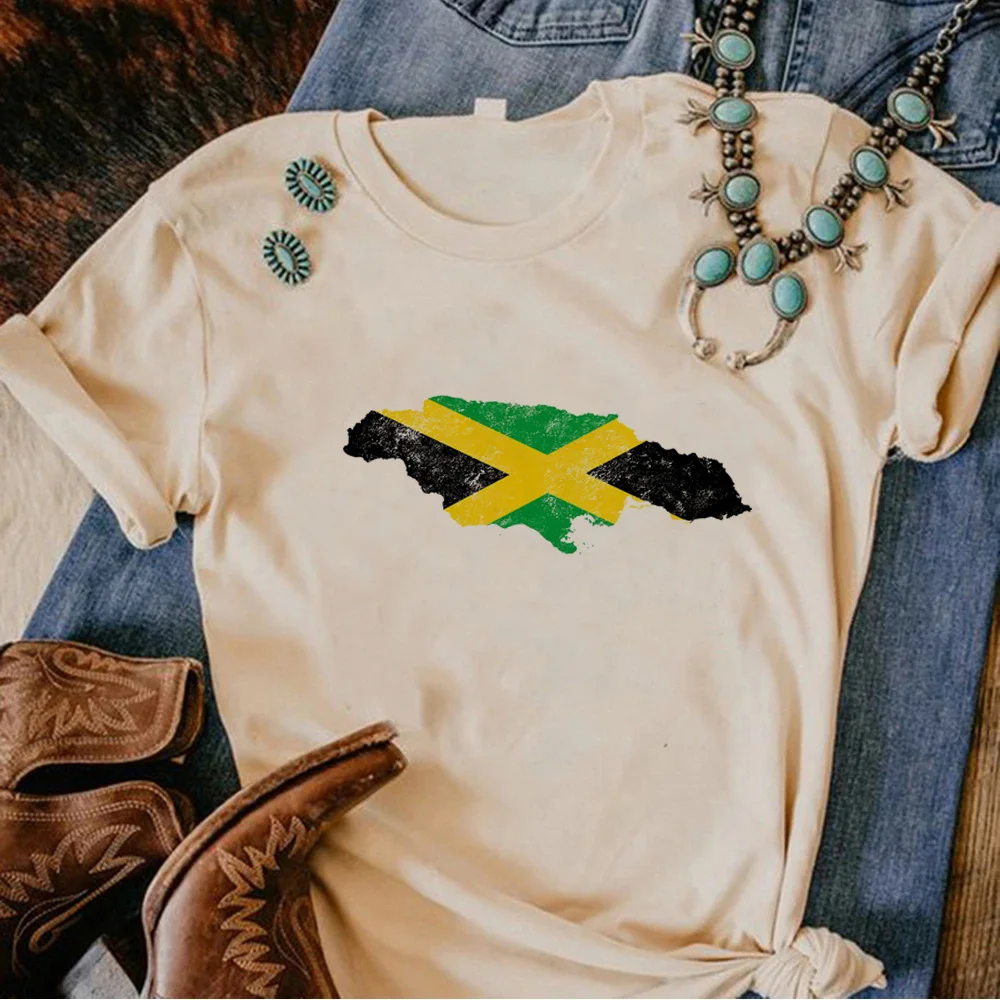 

Jamaica tshirt women harajuku t shirt female designer clothes