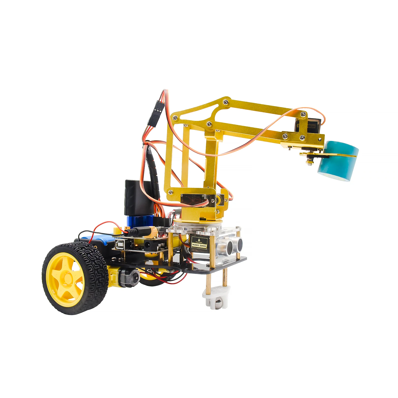 Заводская поставка 4DOF Механический робот-манипулятор Автомобильный комплект