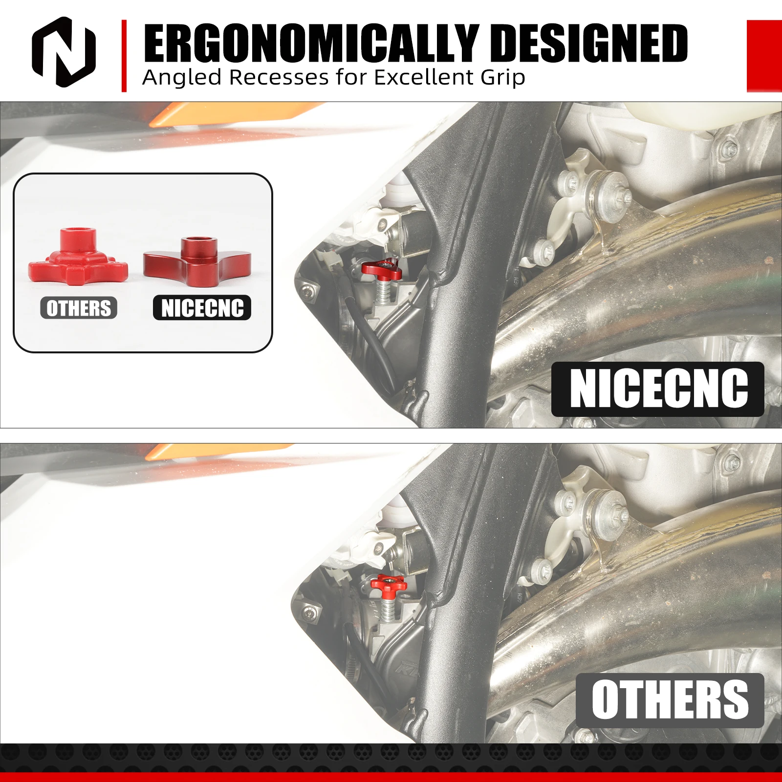 Для GasGas EC 300 2024 винт холостого хода из алюминиевого сплава EC250 MC125 MC250 EX300 EX MC 125 150 250
