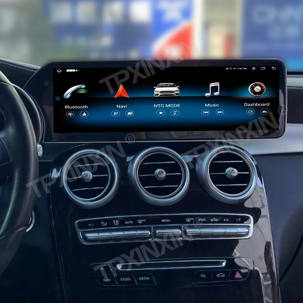 Автомобильный Android-навигатор для Mercedes Benz GLC 2015-2020 Carplay автомобильное радио 14 9