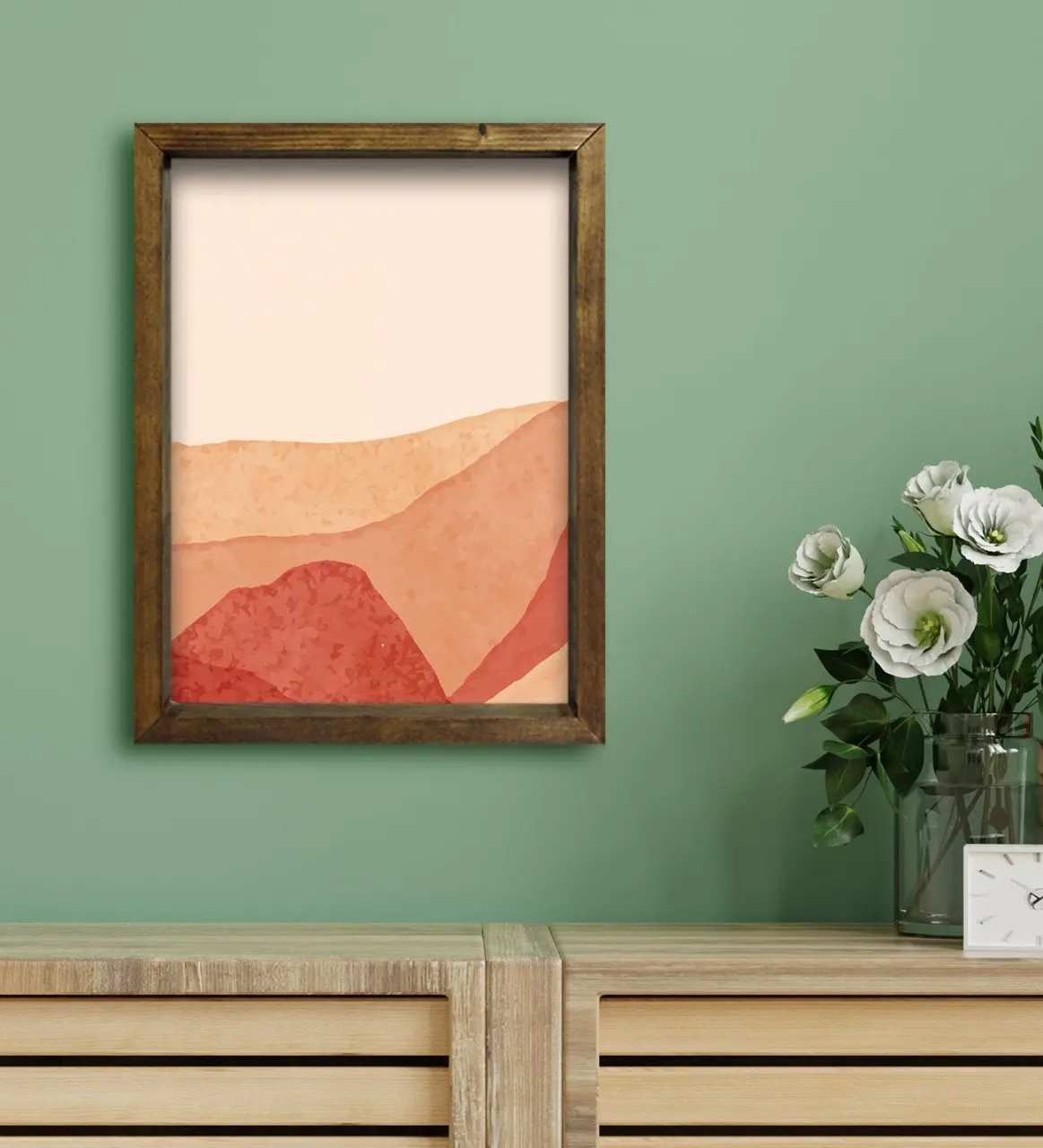 

BK Подарочный гостиничный стол с рамой из натурального массива дерева, 30x40 см-77