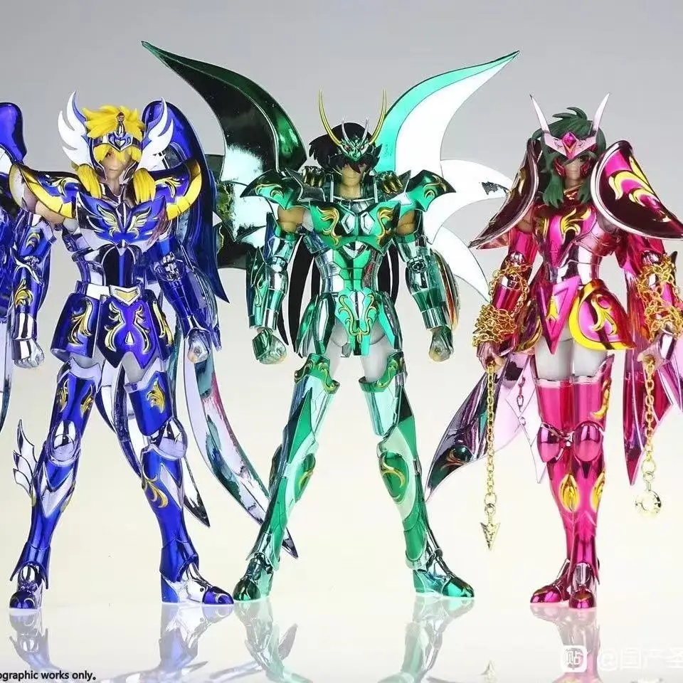 Фигурка Saint Seiya Myth Cloth EXM Dragon Shiryu Hyoga Cygnus Andromeda Shun God V4 Zodiac Knights
