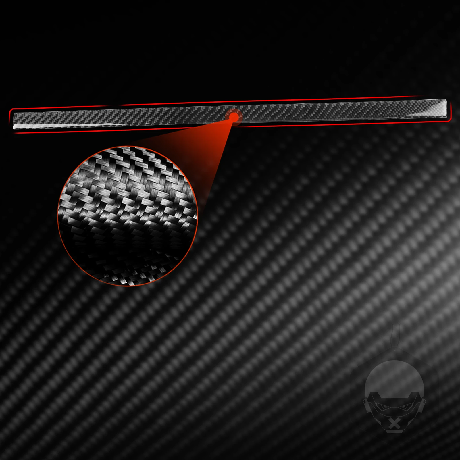 Для Porsche Cayenne S GTS Turbo 2003-2010 углеродное волокно второго пилота приборной панели