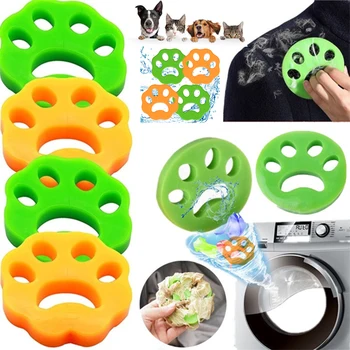 Pet Haar Entferner Waschmaschine Zubehör Katze Hund Pelz Lint Haar Entferner Kleidung Trockner Reusable Reinigung Wäsche Trockner Catcher 1