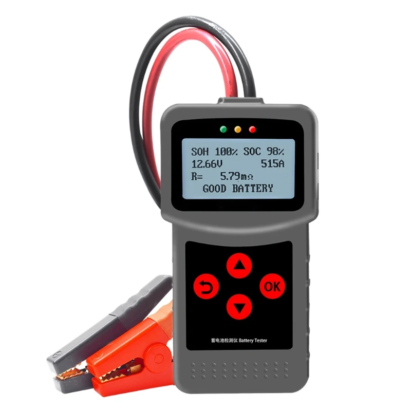 

Portable Battery Tester For Automobile And Motorcycle LCD High Precision Display