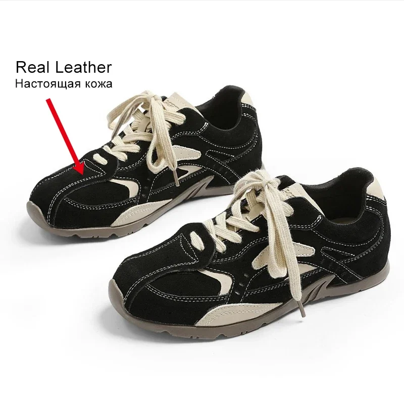 Женские замшевые кроссовки JOZHAMTA 35-40 цвета в ассортименте