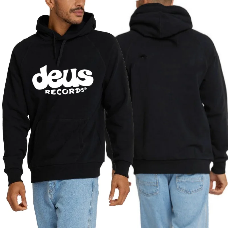 Модный брендовый Свитшот DEUS EX MACHINA худи с буквенным принтом и графическим