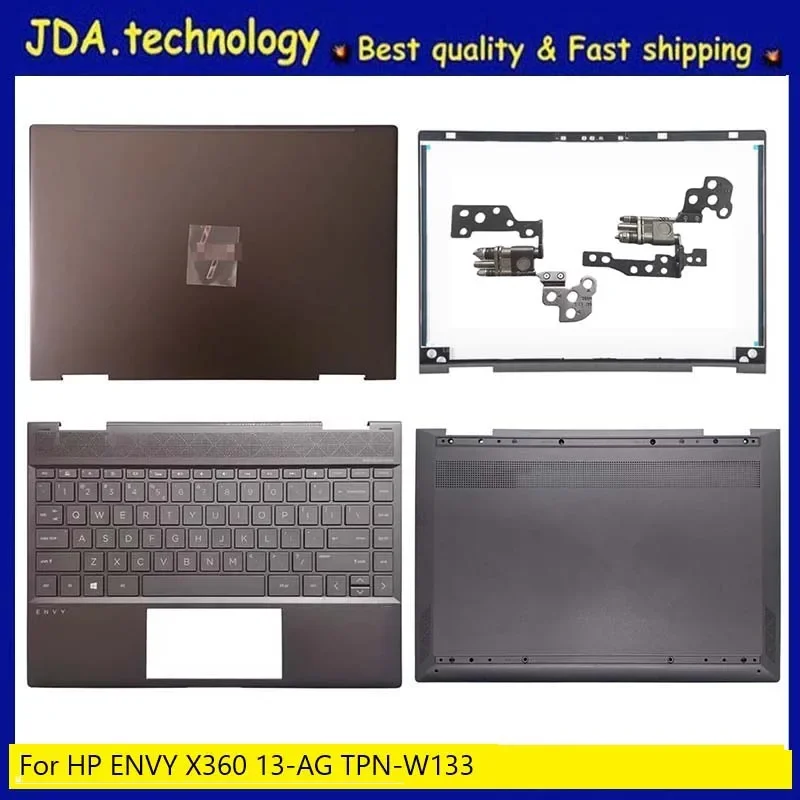Новинка для HP ENVY X360 13-AG TPN-W133 задняя крышка ЖК-дисплея 609939 -001 / Безель Комплект