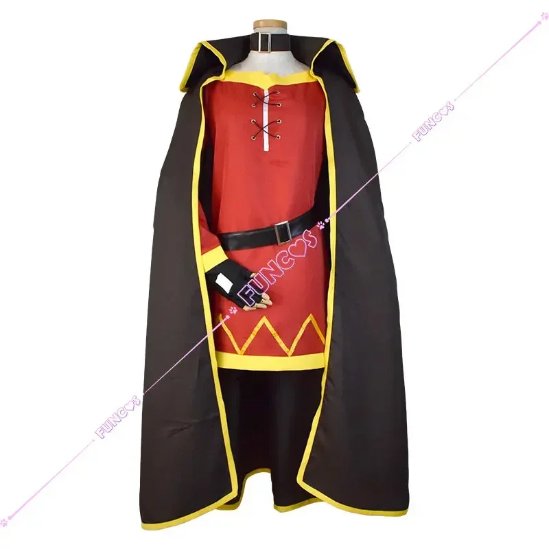 Костюм для косплея Megumin konsubarashii Sekai ni shukufuku wo парик капитана witch головной убор
