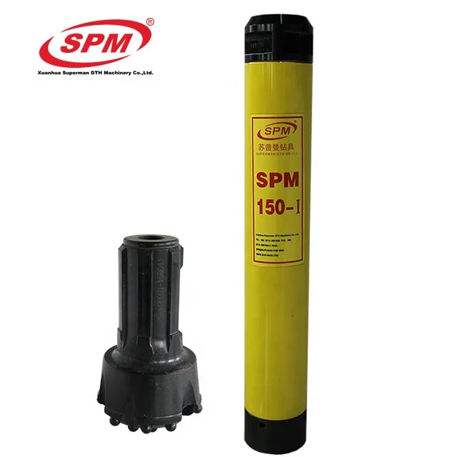 

SPM150 CIR150 drilling bits water well rock drilling bucket of pilling tools / Low air pressure DTH Hammer price