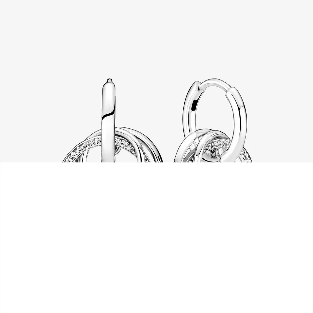 

2022 Mother's Day High Quality Jewelry Family Always Encircled Earrings