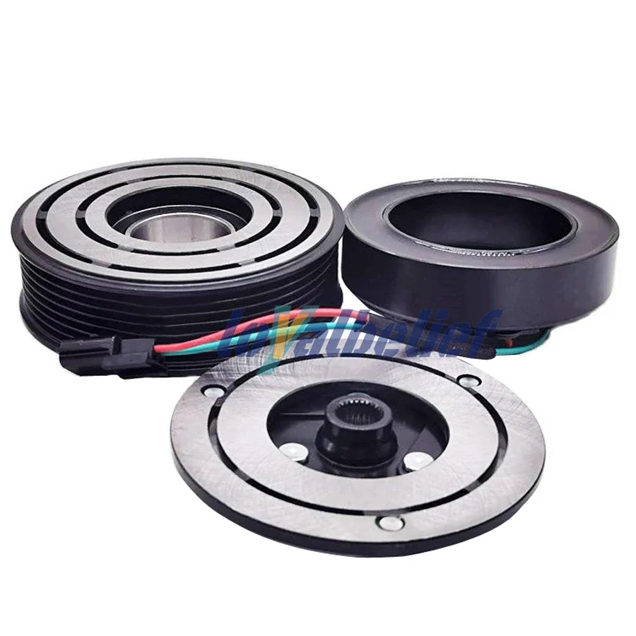 Фото Комплект сцепления компрессора DCS171C для Nissan X-Trail T31 07-14 92600-1DA0A 926001 DA0A 92600-1DA0B 926001 DA0B 27630-00Q0A Z 0008804 Б №2