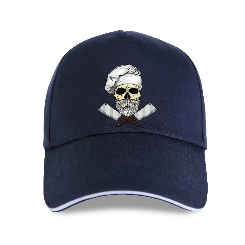 

New Skull Chef Baseball cap Funny Butcher Cooking Saying Grill Gift Vintage Cool