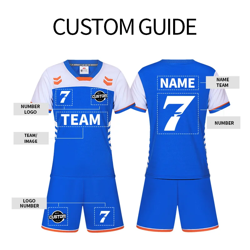 Дешевые детские футбольные Джерси из 100% полиэстера оптом Дышащие комплекты