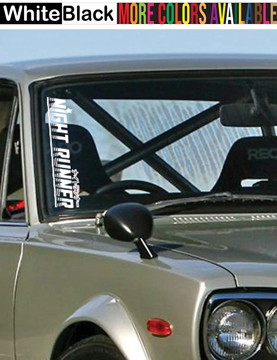 Для GY виниловое искусство Night Runner наклейка на ветровое стекло Car плакат-стикер