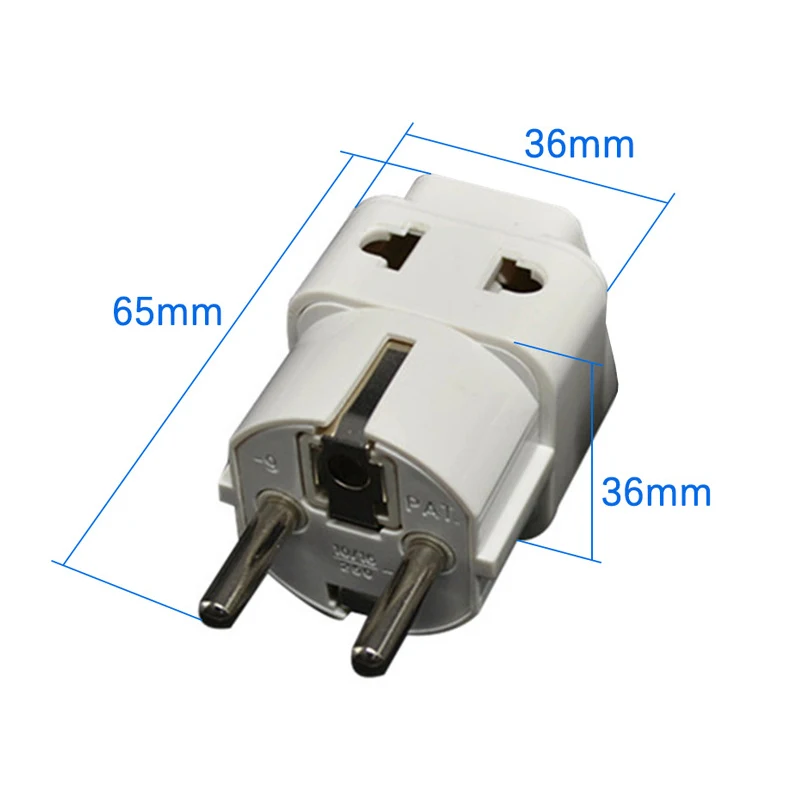 10 шт. универсальный адаптер питания от 1 до 2 AU ЕС США Великобритании и Германии