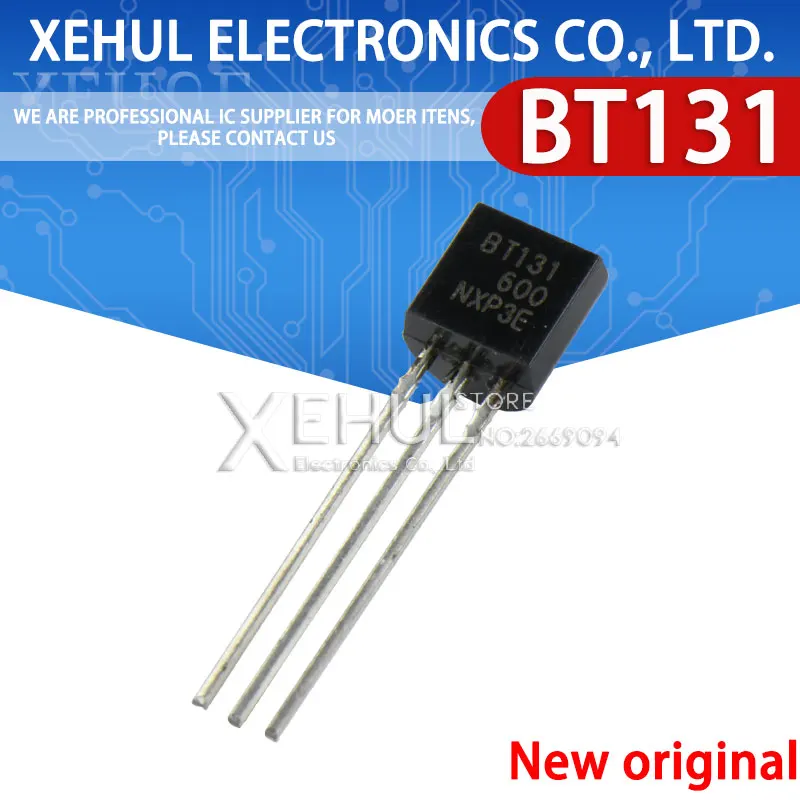 

50PCS BT131-600 TO-92 BT131-800 BT131 TO92 new voltage regulator IC