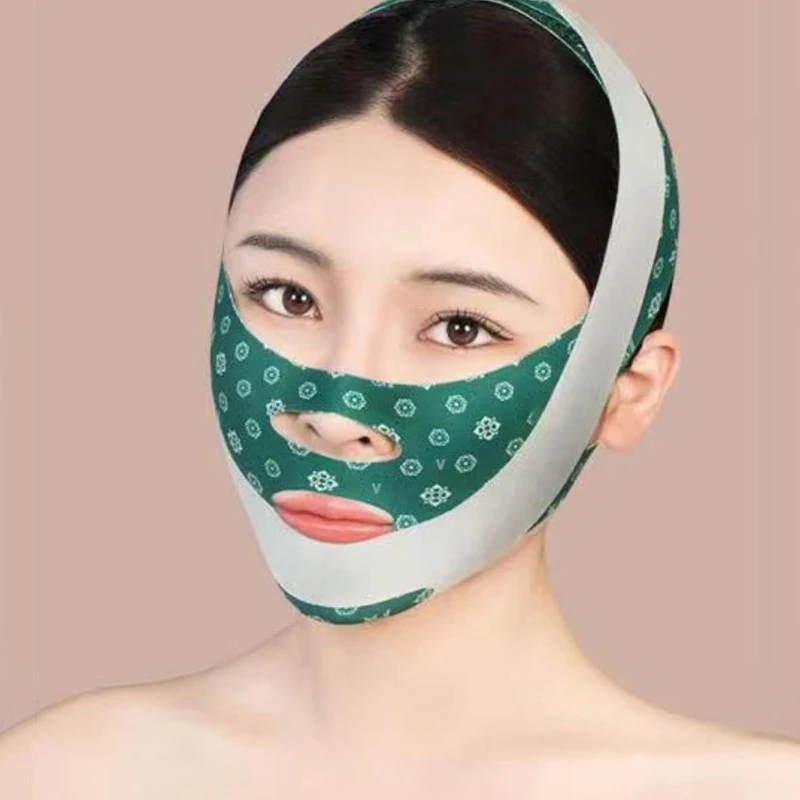 Инструмент против храпа маска для сна V-образная лица пояс похудения закрывающий