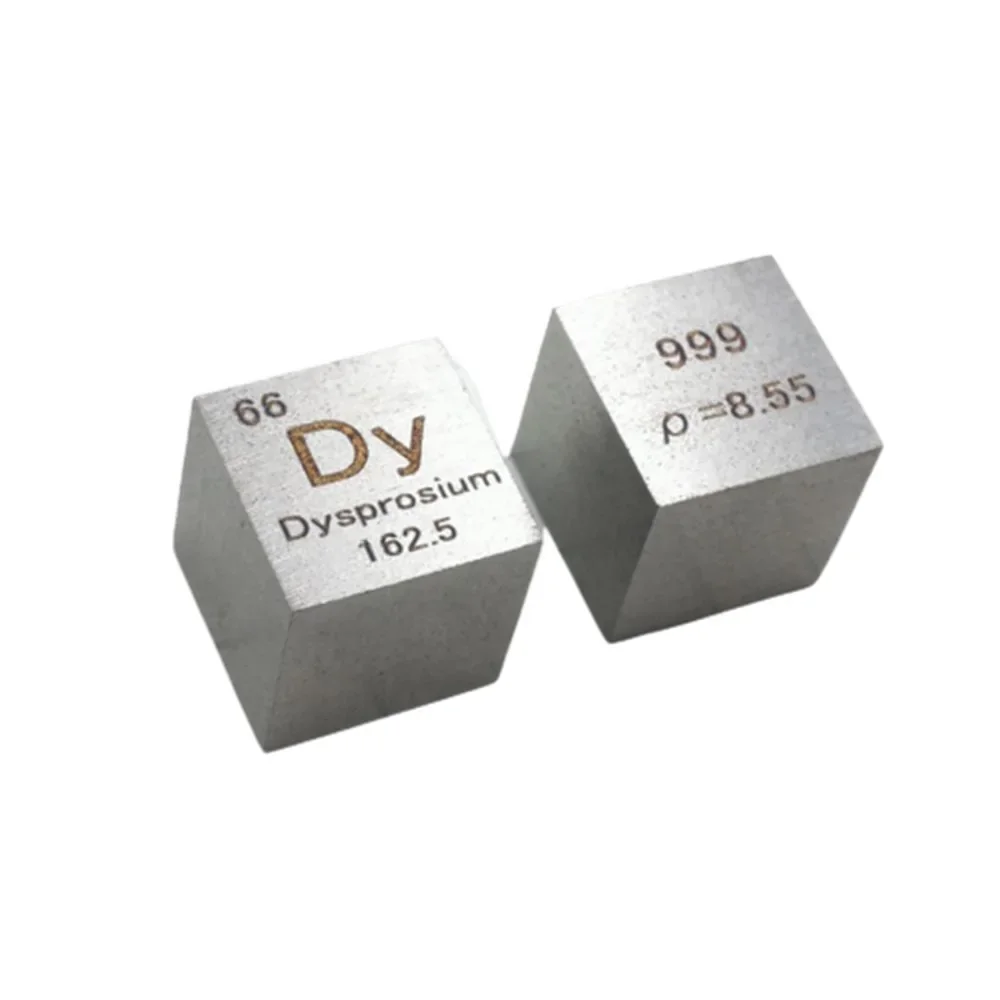10 мм кубик для периодического стола Диспрозий Dy 99.9% чистый диспрозиума