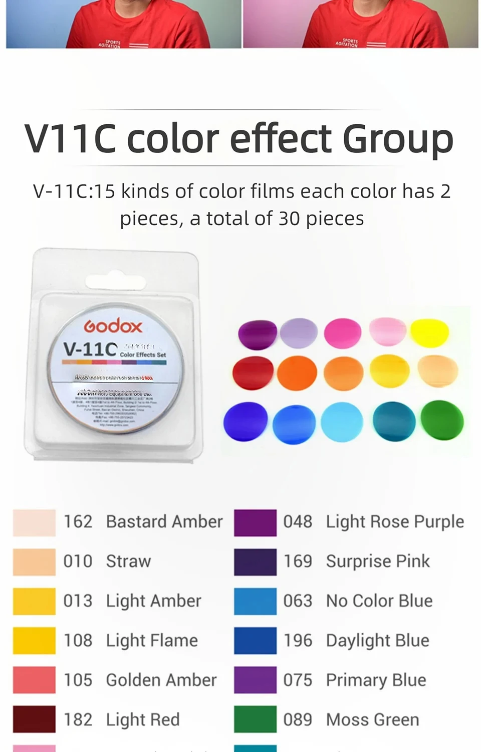 Светорассеиватель Godox с магнитным креплением для вспышки V1