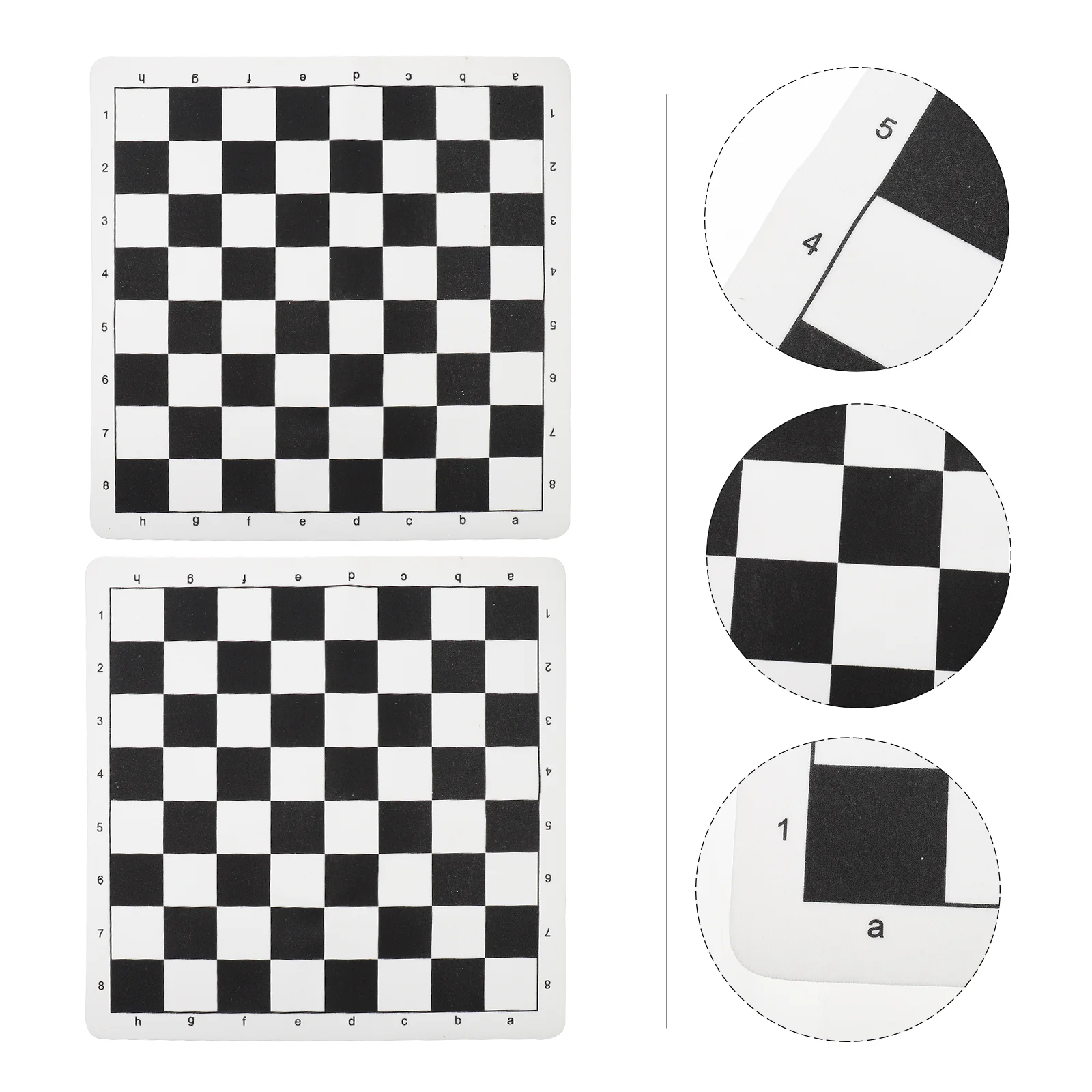 

Chess Board Mat Game Folding International Table Travel Rollprofessional Chinese Chessboard Portable Convenient Foldable Black