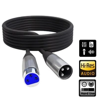 1 5m xlr microphone cable 3 pin male to female audio cable wire connector extension shield cord accessories