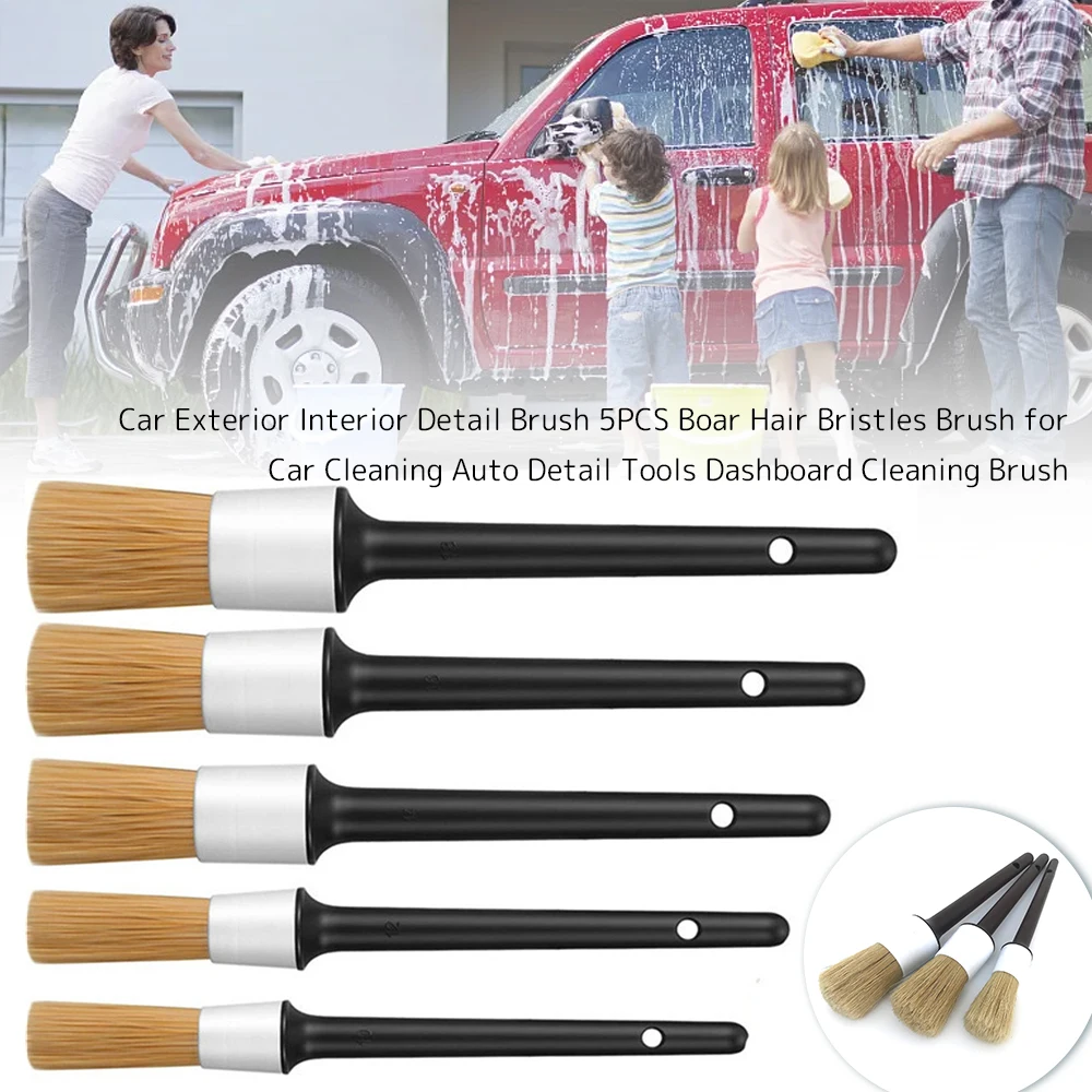 

2022 New Car Interior Detailing Brush Set Wheels Engine Emblems Air Vent Cleaning Tools Auto Care