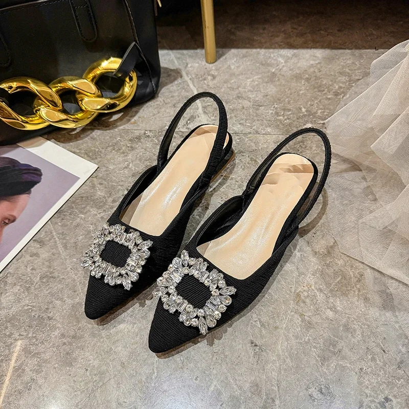 Женские сандалии летние новые туфли на низком каблуке женские повседневные