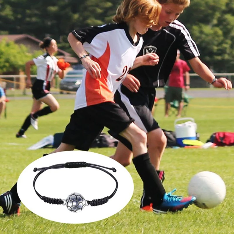 Браслет-Шарм для волейбола регулируемый плетеный ювелирный браслет подростков