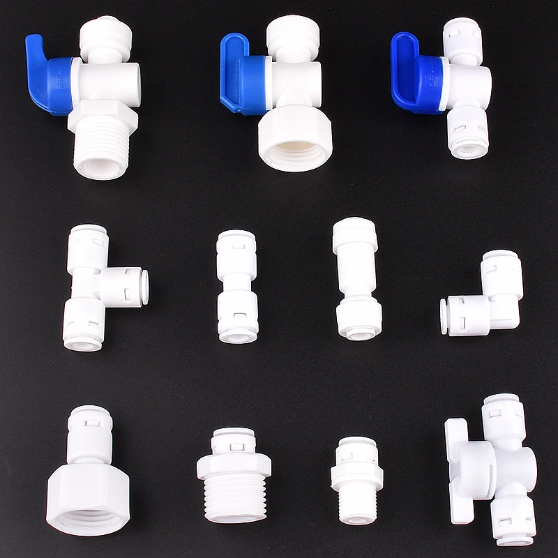 2 шт. аквариумный поплавковый клапан аксессуар 1/4 дюйма RO шаровой кран для