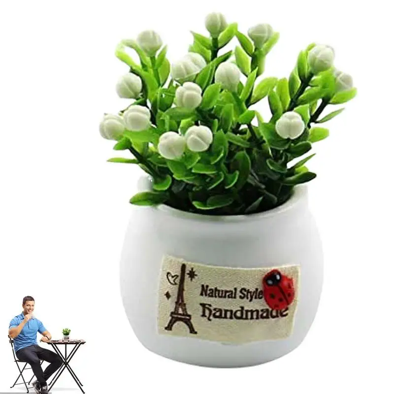 

Аксессуары для интерьера автомобиля, украшения приборной панели, украшение для приборной панели автомобиля для женщин, имитация цветка в горшке, украшение для автомобиля, для растений