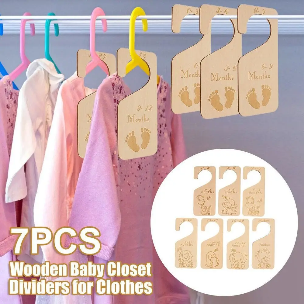 

Organizers Nursery Closet Divider Hanger Size Age Dividers Wardrobe Organizer Closet Dividers Baby Clothing Dividers