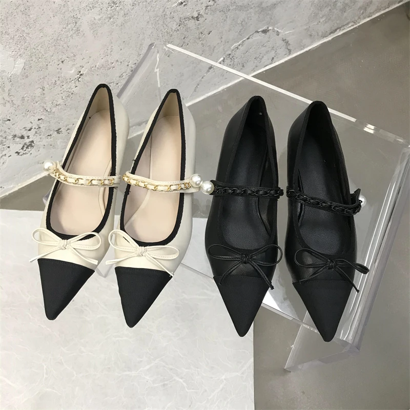 

Туфли женские с заостренным носком, повседневные кроссовки с бантом, удобная классическая обувь-бабочка, лето 2023