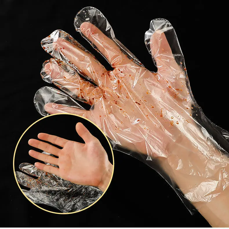 

Household food grade disposable gloves cater work gloves