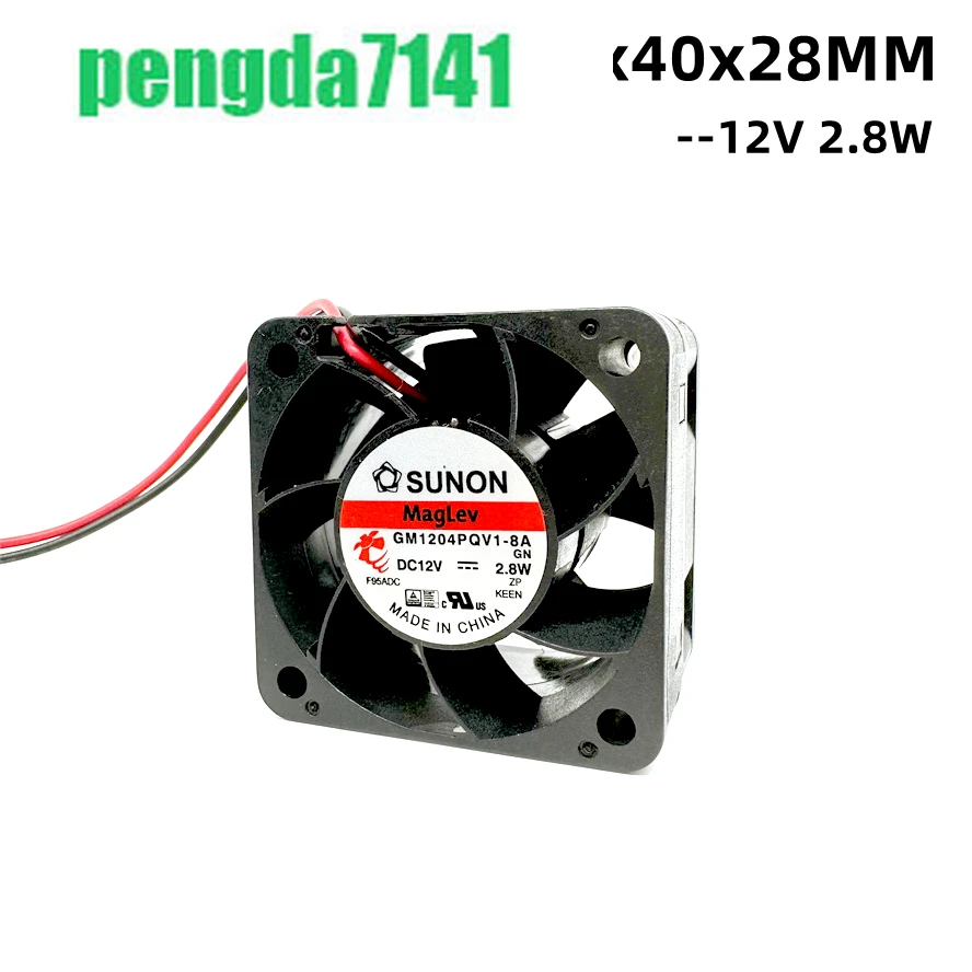 Серверный вентилятор Sunon maglion 40x40x28 мм, 4 см, 4028 дюйма, 12 В, 2,8 Вт, 1U, 2U